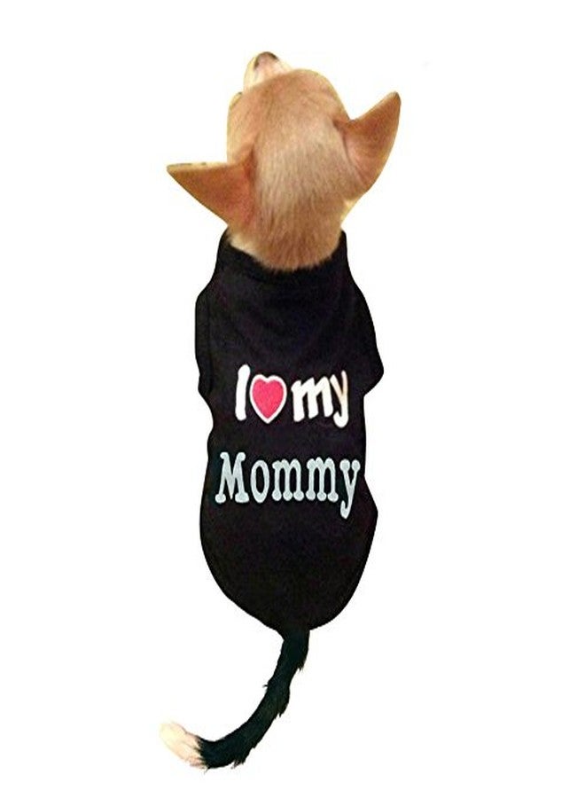 Nema NM Nema Puppy I Love My Mommy Vest Shirt (Black, Large) - Image 2